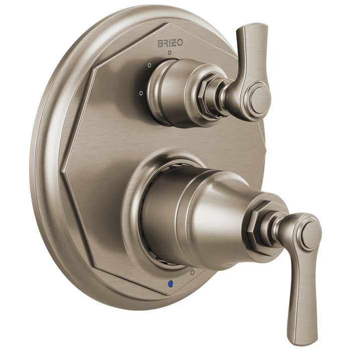 Brizo Rook T75P560 Pressure Balance Valve with Integrated 3-Function Diverter Trim