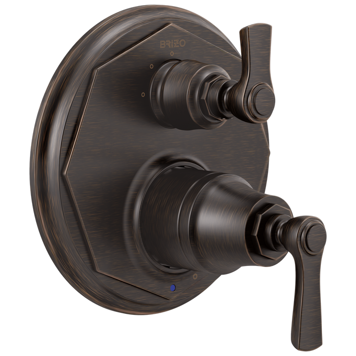 Brizo Rook T75P560 Pressure Balance Valve with Integrated 3-Function Diverter Trim