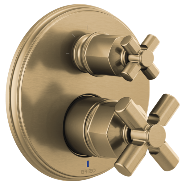 Brizo Invari T75P576 Pressure Balance Valve With Integrated 3-Function Diverter Trim - Less Handles