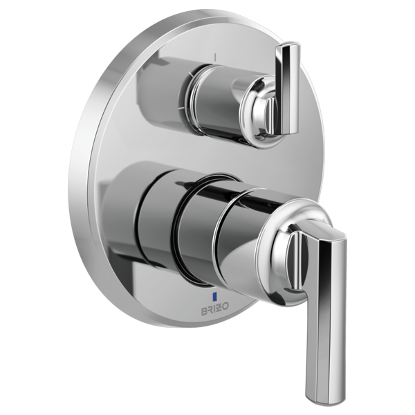 Brizo Levoir T75P598 Pressure Balance Valve With Integrated 3-Function Diverter Trim - Less Handles
