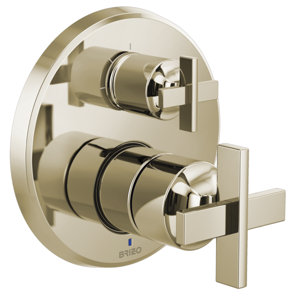 Brizo Levoir T75P598 Pressure Balance Valve With Integrated 3-Function Diverter Trim - Less Handles