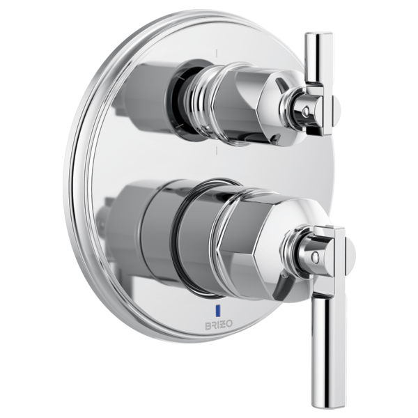 Brizo Invari T75P676 Pressure Balance Valve With Integrated 6-Function Diverter Trim - Less Handles