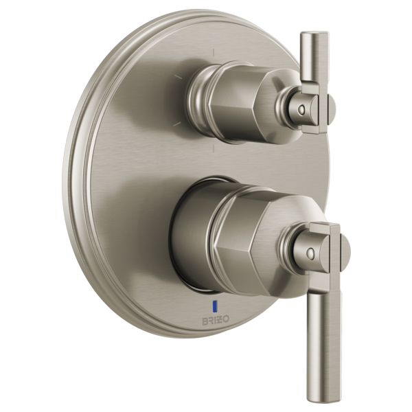 Brizo Invari T75P676 Pressure Balance Valve With Integrated 6-Function Diverter Trim - Less Handles