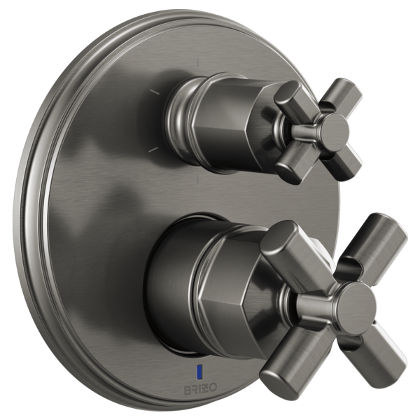 Brizo Invari T75P676 Pressure Balance Valve With Integrated 6-Function Diverter Trim - Less Handles