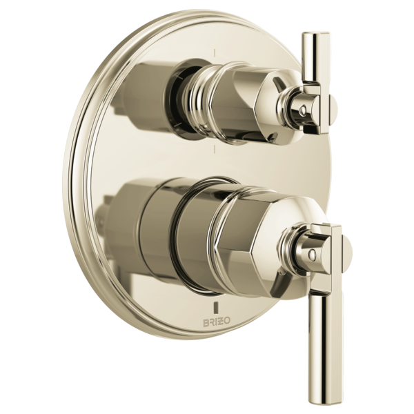 Brizo Invari T75P676 Pressure Balance Valve With Integrated 6-Function Diverter Trim - Less Handles