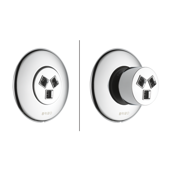 Brizo Essential Shower T84613 Hydrachoice Max Round Body Spray Trim