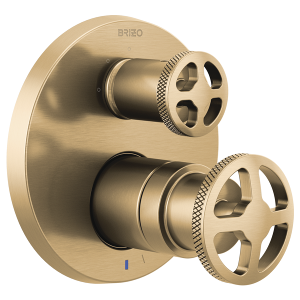 Brizo Litze HW75P32 Pressure Balance Valve with Integrated Diverter Trim Wheel Handle Kit