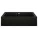 BLANCO 526545 Vintera 30" Super Single Apron Farmhouse Sink - Coal Black