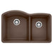 BLANCO 440177 Diamond 1-3/4 Double Bowl Kitchen Sink - Café