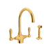 ROHL A1676WS San Julio® Two Handle Kitchen Faucet With Side Spray