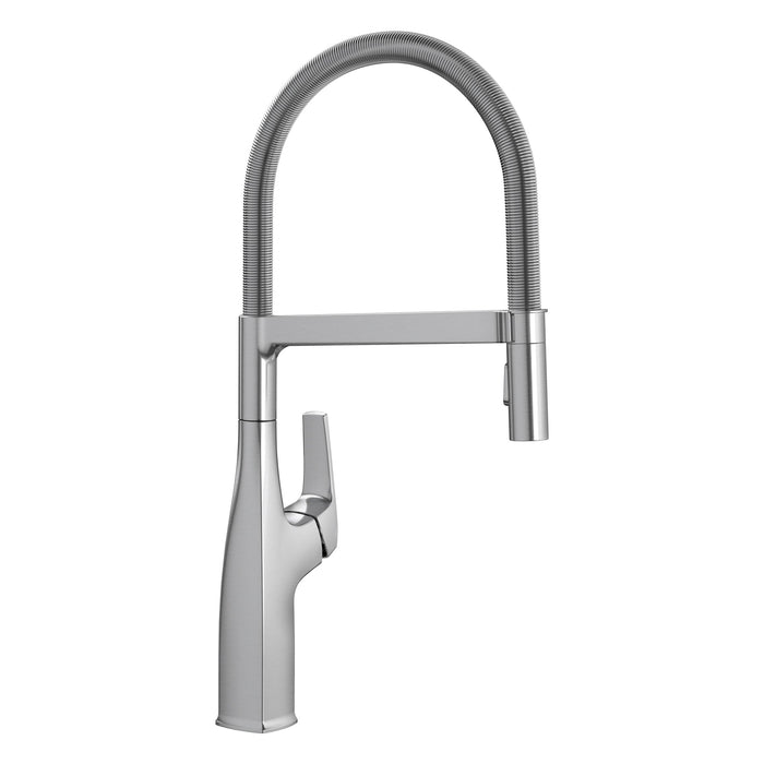 BLANCO 442676 Rivana Semi-Pro Kitchen Faucet 1.5 GPM - PVD Steel