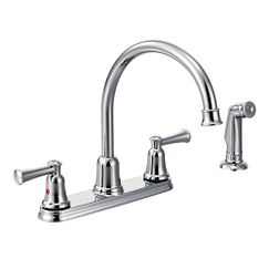 Moen  Two-Handle High Arc Kitchen Faucet