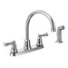 Moen  Two-Handle High Arc Kitchen Faucet