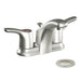 Moen Baystone 2H Lav Lvr 50/50Wa 1/2 Bn