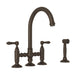 ROHL A1461WS San Julio® Bridge Kitchen Faucet With Side Spray