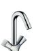 hansgrohe Logis Single-Hole Faucet 150 with Swivel Spout and Pop-Up Drain, 1.2 GPM