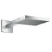 AXOR ShowerSolutions Showerhead 240 1-Jet with Showerarm Trim, 2.5 GPM