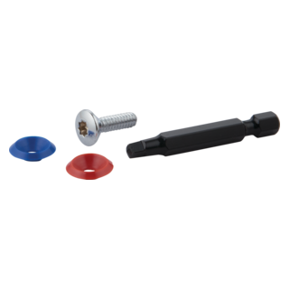 Commercial Instit Parts 060022A Handle Screws and Color Index Kit -Teck(R)