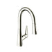 hansgrohe Talis S Prep Kitchen Faucet, 2-Spray Pull-Down, 1.75 GPM