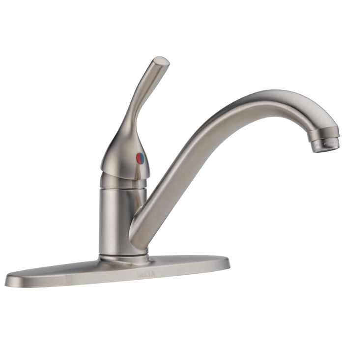 Delta 134 / 100 / 300 / 400 Series 100 Single Handle Kitchen Faucet