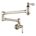 Delta 1177LF Traditional Wall Mount Pot Filler, polished nickel - view 2