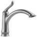 Delta Linden 1353 Single Handle Kitchen Faucet, arctic stainless