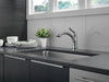 Delta Linden 1353 Single Handle Kitchen Faucet, arctic stainless - view 5