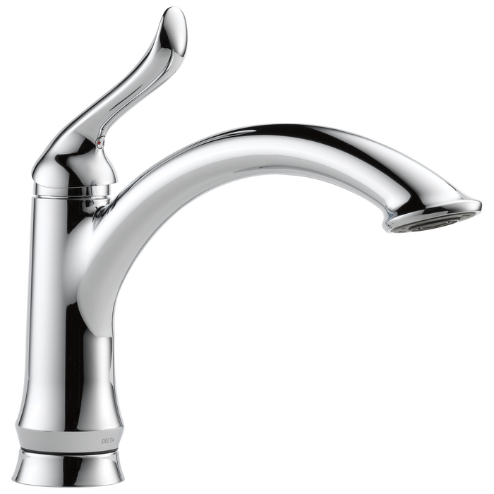 Delta Linden 1353 Single Handle Kitchen Faucet, chrome