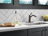 Delta Linden 1353 Single Handle Kitchen Faucet, venetian bronze - view 5
