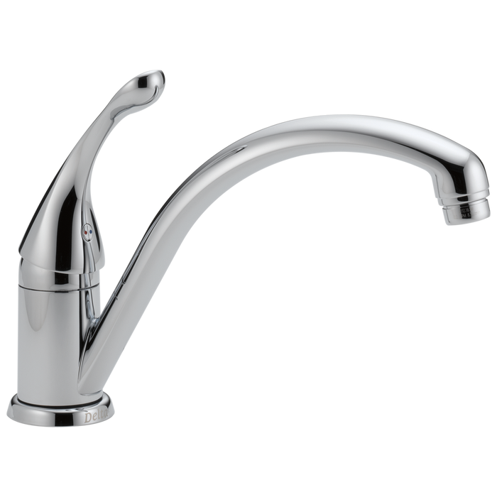 Delta Collins 141 Single Handle Kitchen Faucet, chrome
