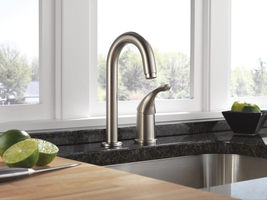 Delta 134 / 100 / 300 / 400 Series 1903 Single Handle Bar / Prep Faucet, stainless - view 2