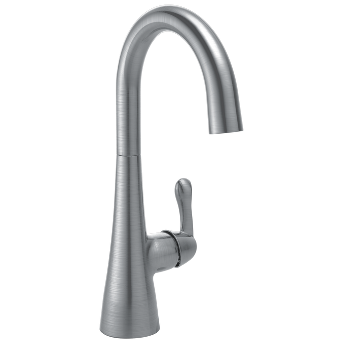 Delta 1953LF Single Handle Bar Faucet, arctic stainless