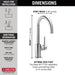 Delta Trinsic 1959LF True Bar Limited Swivel, chrome - view 5