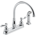 Delta Windemere 21996LF Two Handle Kitchen Faucet, chrome