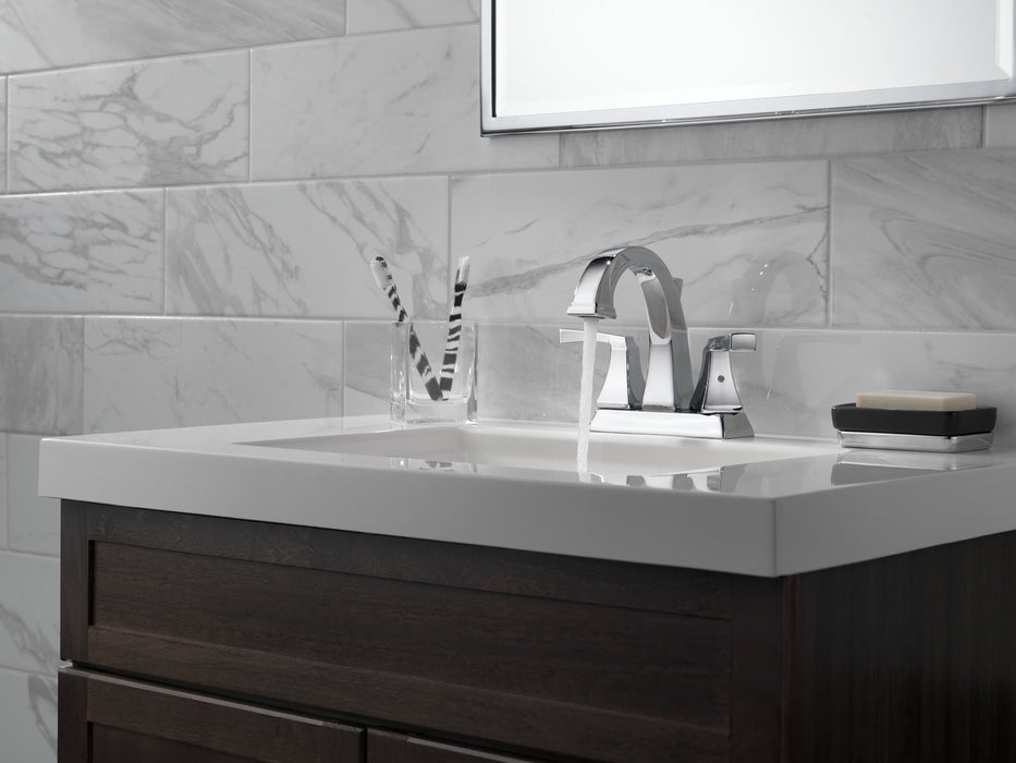 Delta Dryden 2551 Two Handle Centerset Bathroom Faucet, chrome - view 3
