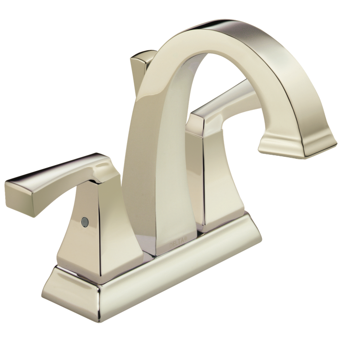 Delta Dryden 2551 Two Handle Centerset Bathroom Faucet, polished nickel