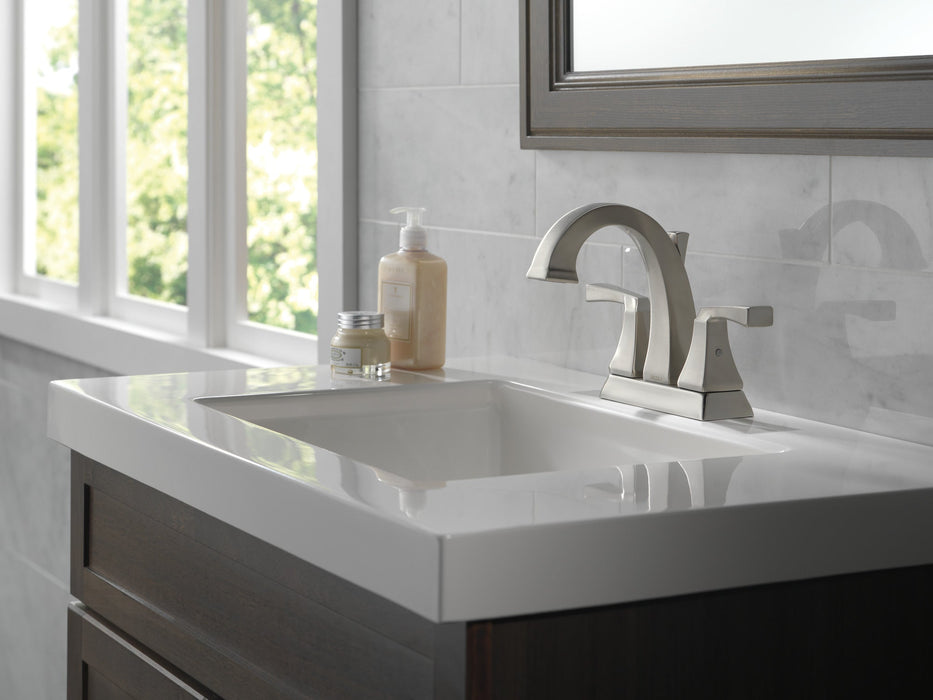 Delta Dryden 2551 Two Handle Centerset Bathroom Faucet, stainless - view 2