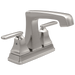Delta Ashlyn 2564 Two Handle Centerset Bathroom Faucet, stainless
