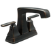 Delta Ashlyn 2564 Two Handle Centerset Bathroom Faucet, venetian bronze