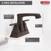 Delta Ashlyn 2564 Two Handle Centerset Bathroom Faucet, venetian bronze - view 5