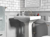 Delta Cassidy 2597LF Two Handle Centerset Bathroom Faucet - Metal Pop-Up, stainless - view 4