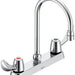 Commercial 26C3 26C3922 Two Handle 8 In Cast Deck-Mount Faucet