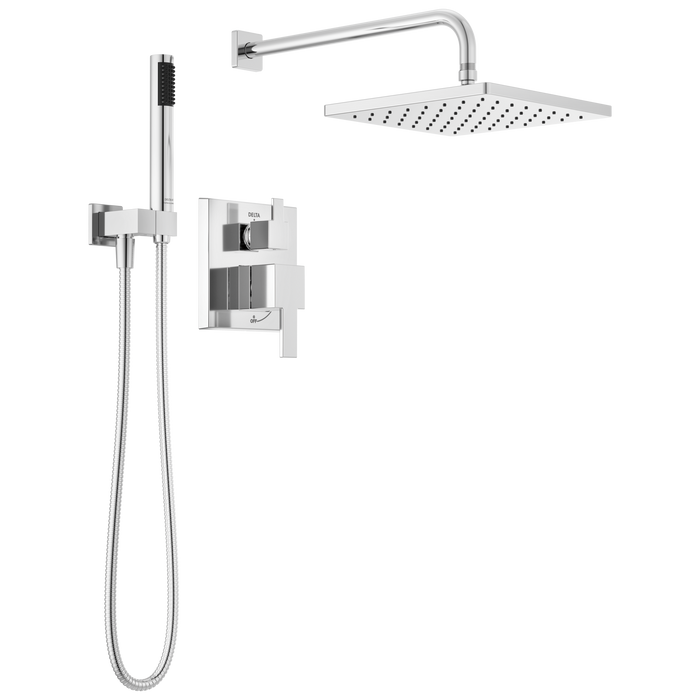 Delta Modern 342701 Monitor 14 Series Shower with Raincan, Hand Shower & Rough Valve