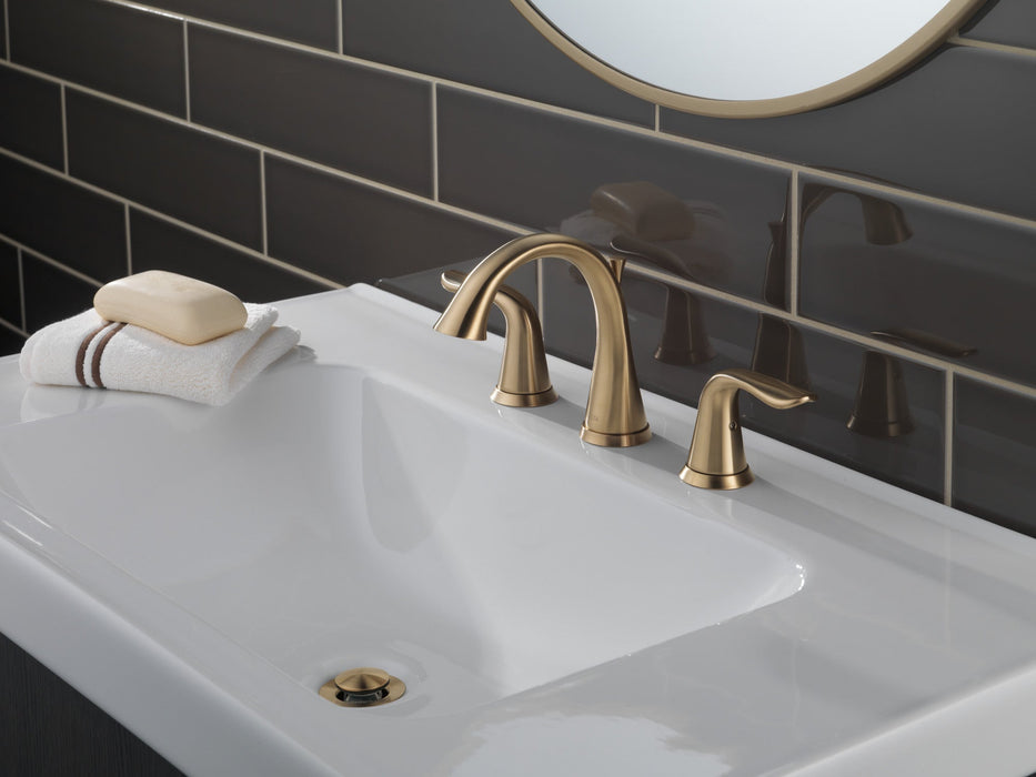 Delta Lahara 3538 Two Handle Widespread Bathroom Faucet
