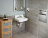 Delta Ara 3568LF Two Handle Widespread Channel Bathroom Faucet, chrome - view 3