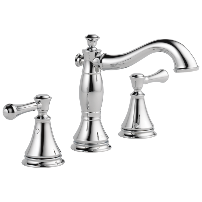 Delta Cassidy 3597LF Two Handle Widespread Bathroom Faucet, chrome