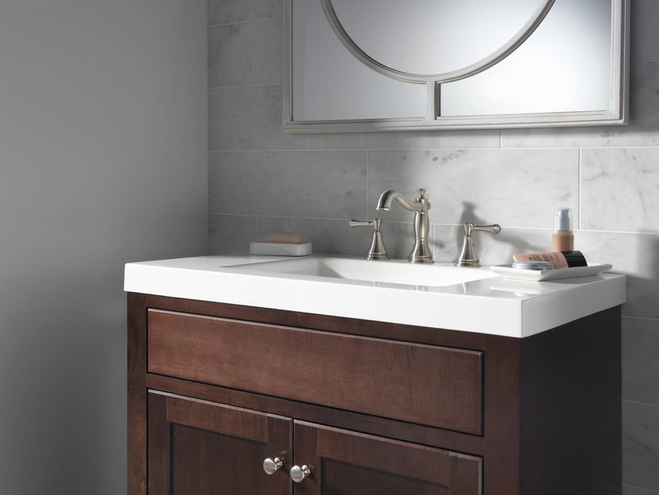 Delta Cassidy 3597LF Two Handle Widespread Bathroom Faucet, stainless - view 3