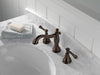 Delta Cassidy 3597LF Two Handle Widespread Bathroom Faucet, venetian bronze - view 3