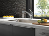 Delta Collins 4140 Single Handle Pull-Out Kitchen Faucet, arctic stainless - view 4