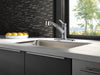 Delta Collins 4140 Single Handle Pull-Out Kitchen Faucet, arctic stainless - view 5